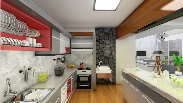 Jak urządzić kuchnię 3x3 aby była funkcjonalna i przytulna?