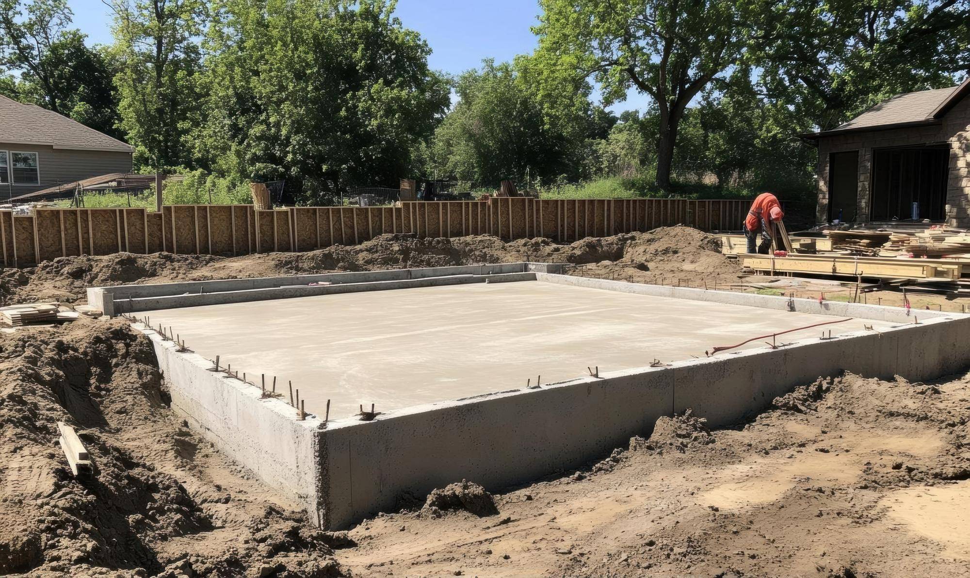 Jak wykonać płytę betonową pod garaż samodzielnie?