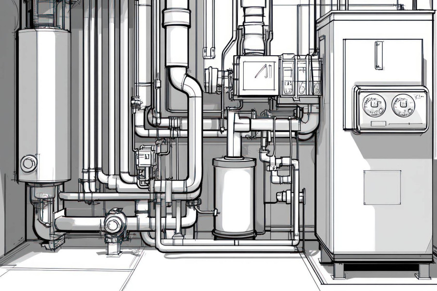 Jak wygląda schemat instalacji co gaz w domu jednorodzinnym?